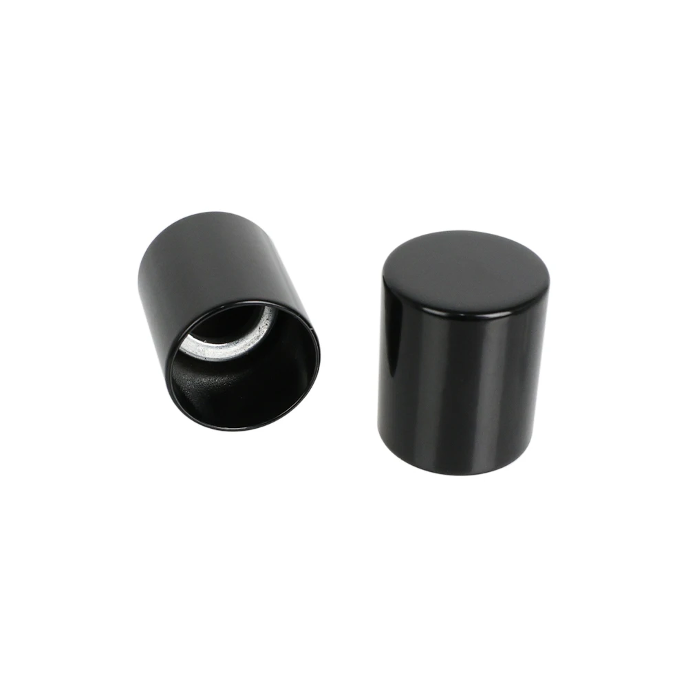 1 Pair Small Rear Docking Hardware Cover Kit - Black For Harley Sportster 883 Iron 1200 Dyna Softail Touring Road King 1994-2026