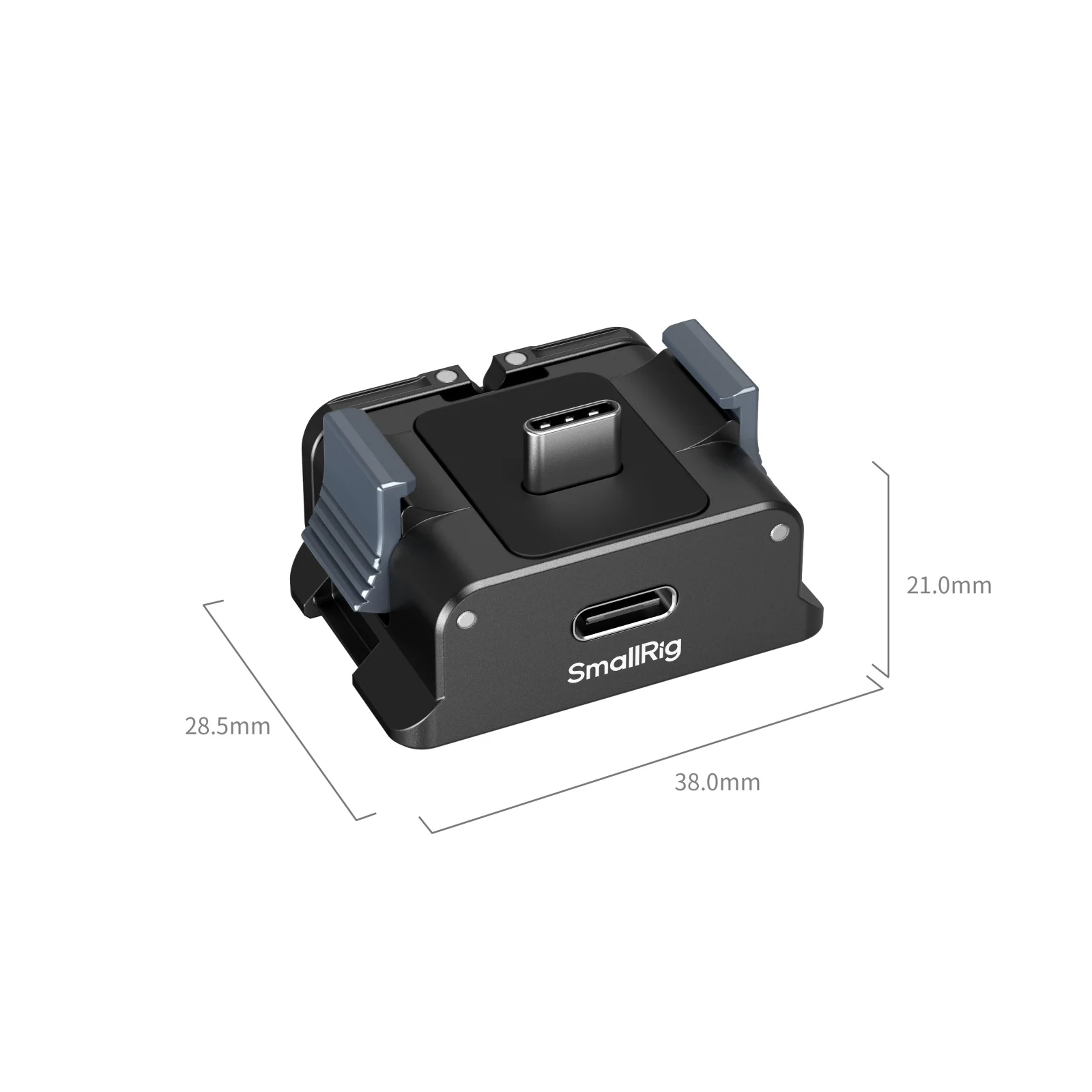 SmallRig oplaadadapterbasis voor DJI Osmo Pocket 3, Desktop Type-C oplaaddock voor statieven/Selfie-sticks, stabilisator -5376