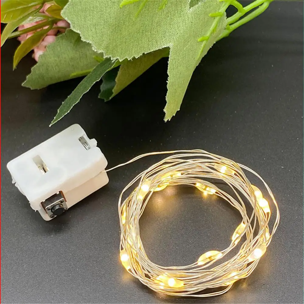 

Christmas Led AG13 Battery String Light Three Gear Dimming Bouquet Decoration For Outdoor Decorative Lighting Wedding Party