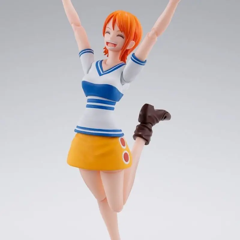 100 % Original Bandai S.H.Figuarts Shf One Piece Nami The Raid Onigashima Eustass Kid Auf Lager Anime Figuren Modell Spielzeug