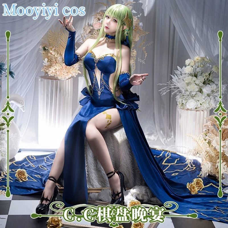 

Новый костюм CC для косплея на Хэллоуин, Рождество, сексуальное платье C Geass, платье S-XL, в наличии Mooyiyi cos