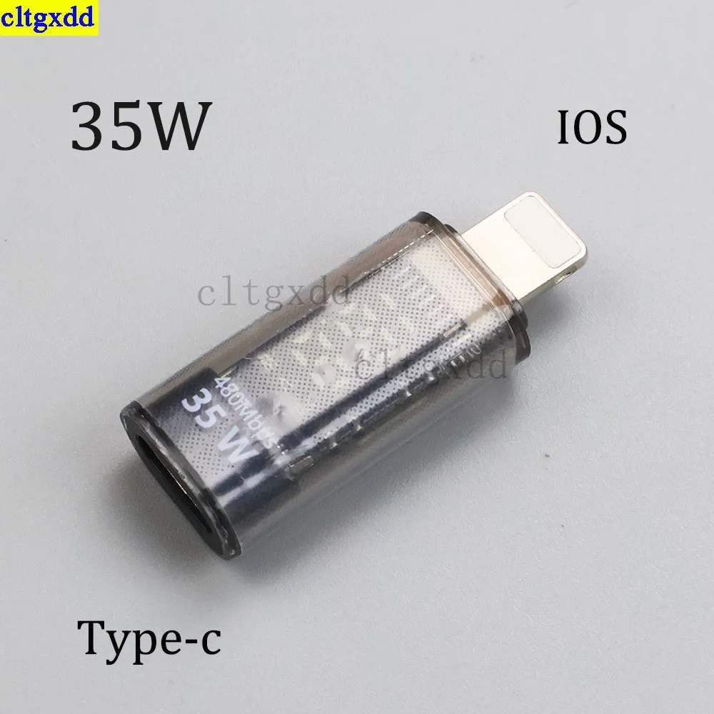 Cltgxdd 1-piece PD 35W 140W USB adapter for LED display, iOS/Type-c converter, intelligent fast charging, and data transmission