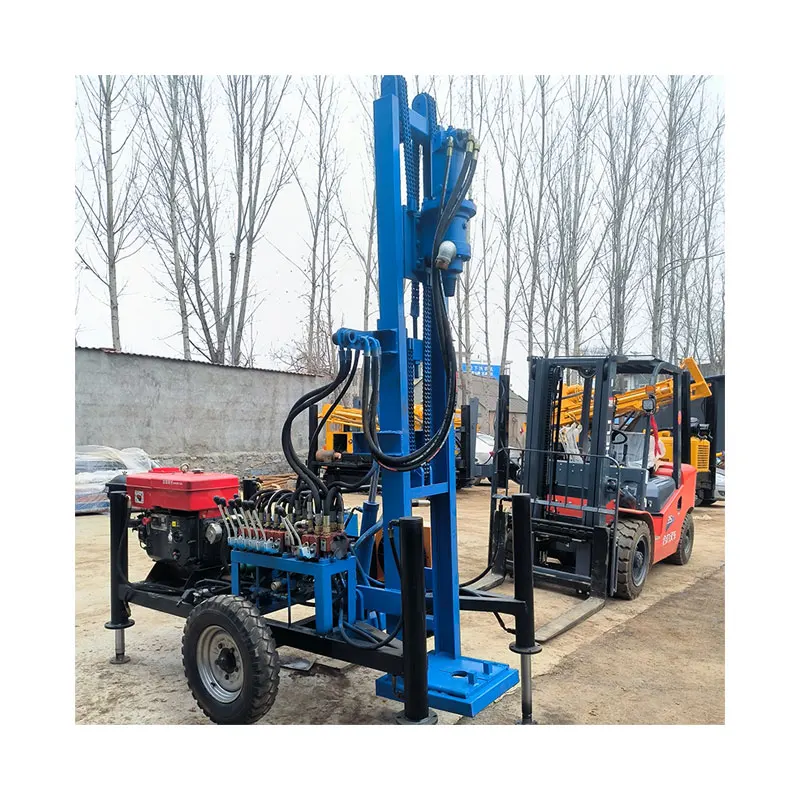 

Customized Portable Drilling Machine For Water 120m Small Hard Rock 200m Underground Water Rig Drilling Machine High Efficiency