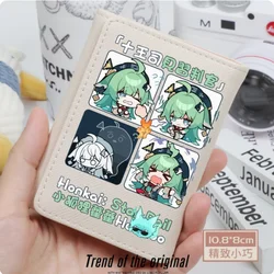 Anime HuoHuo Honkai: Star Rail Fashion Wallet PU Purse Card Coin Hasp Money Bag regalo Cosplay B647