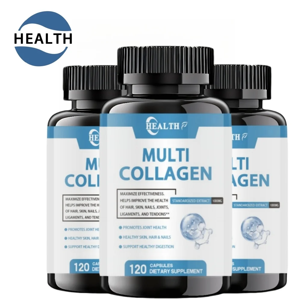 Marine Collagen Peptide Powder Supplement Suitable For Skin, Hair, Nails, Joints - Hydrolyzed Collagen Protein