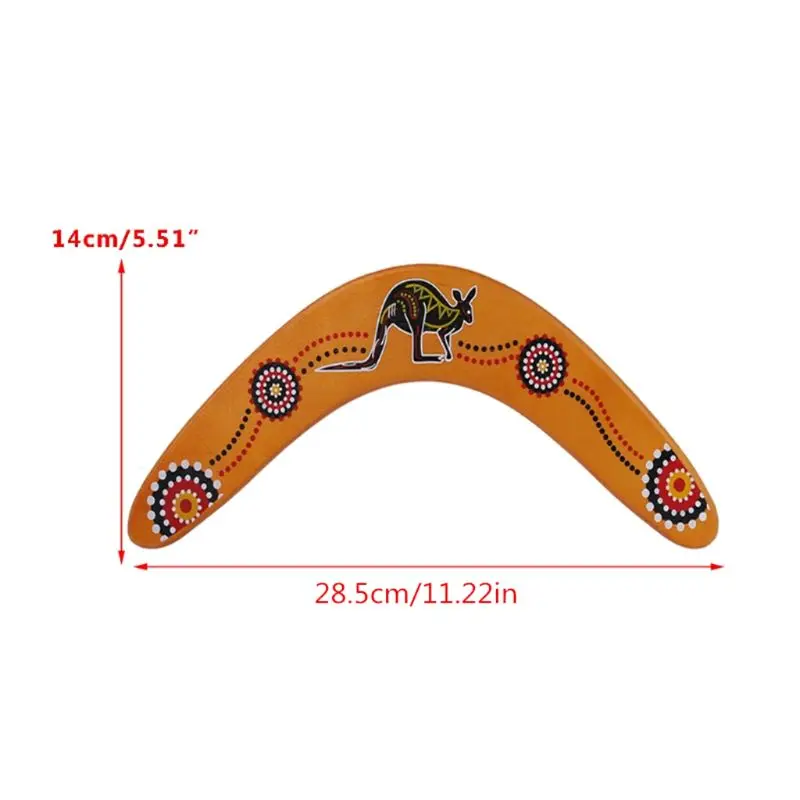 Kangaroo Throwback V Shaped Boomerang Flying Disc Throw Catch Outdoor Game