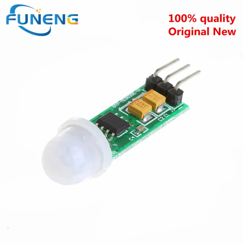 10pcs HC-SR505 Mini Infrared PIR Motion Sensor Precise Infrared Detector Module For Arduino Body Sensor Switch Module Sensing