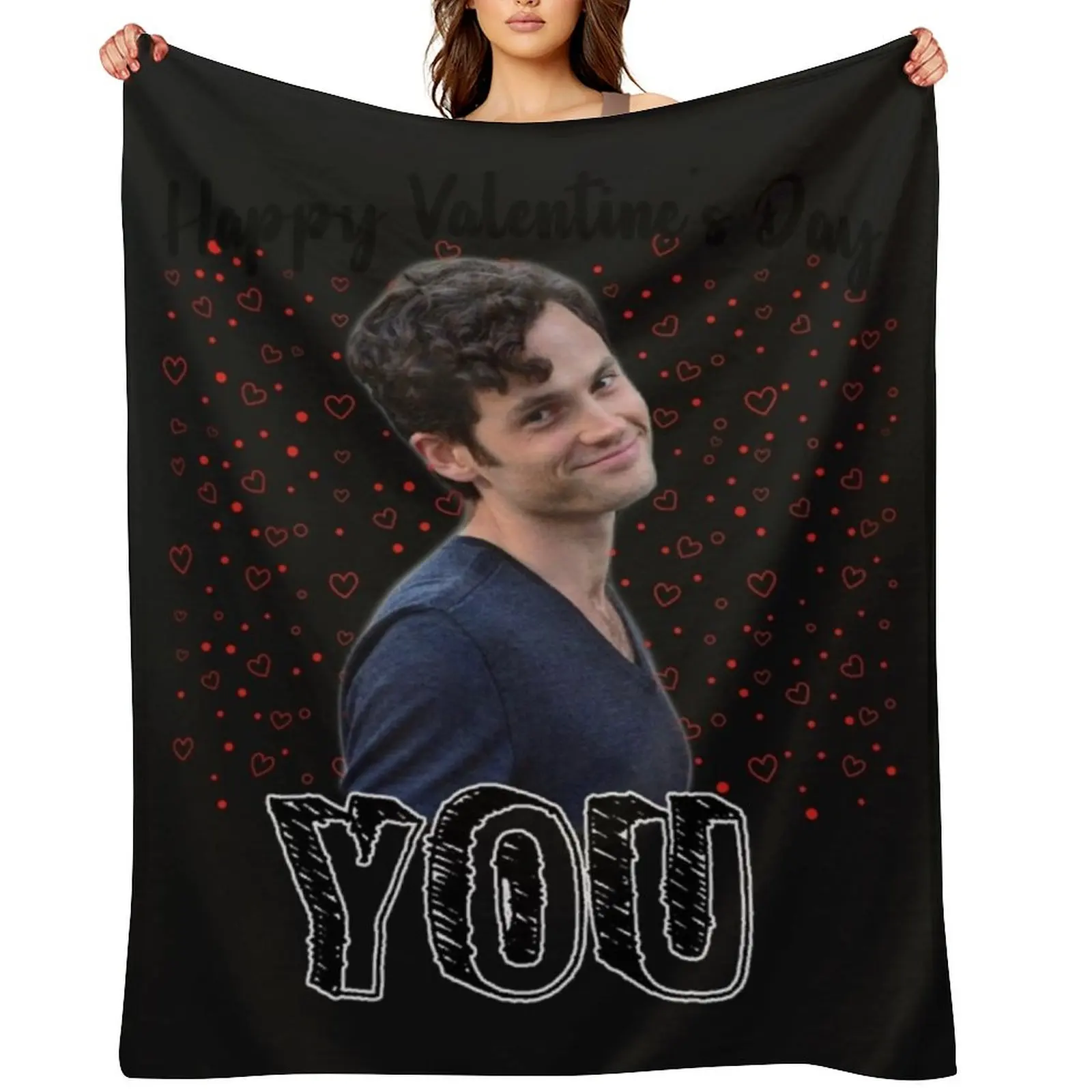

Joe Goldberg Happy Valentine_s day, Joe Goldberg Happy Valentine_s Day You Mug, Custom Cof Throw Blanket