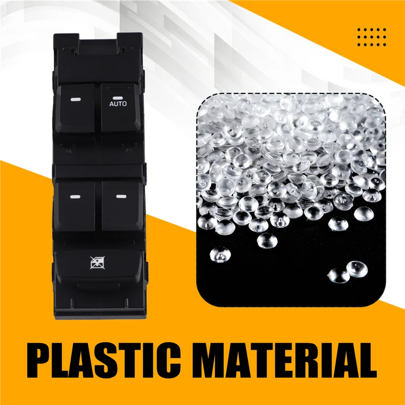 【HASD】RHD Nuovo Pulsante Alzacristallo Interruttore di Controllo Principale Alzacristallo Elettrico 93570-C7120 93570C7120 Per HYUNDAI I20 2013-2019