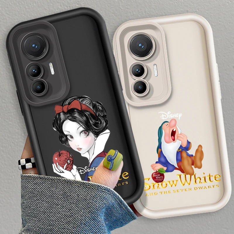 Snow White Logo Disney Eye Ladder For Xiaomi MI 14 12T 11 Lite Poco M3 X5 X4 F5 F4 F3 F2 GT Pro 5G Cover Phone Case