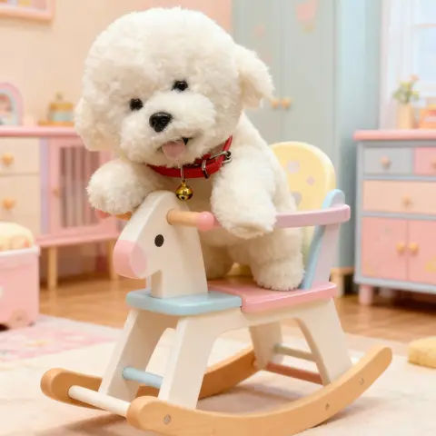 Bichon Frise Soft Stuffed Plush Toys Cute Bichon Dog Plushies Dolls Throw Pillow For Home Pet Puppy Ornaments Gifts For Girls