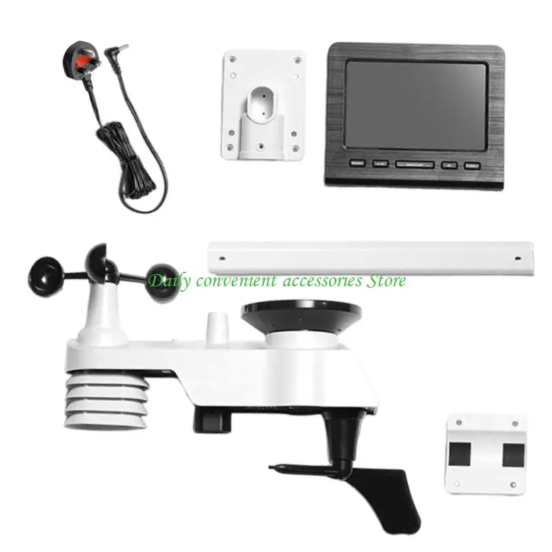 97QB Moniteur climatique intérieur avec connectivité WiFi Capteurs température d'humidité précise