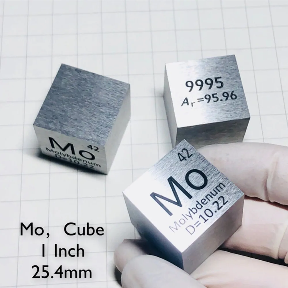 Element Cube Periodic Density Cubes 25.4mm Inch Collection Carbon Iron Titanium Molybdenum Magnesium Chromium Tungsten Copper