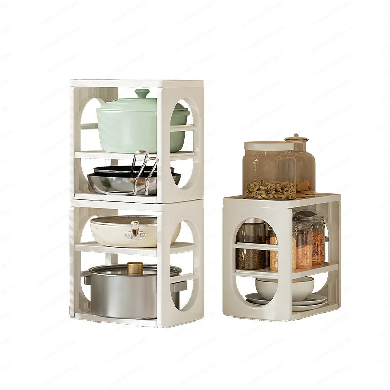 

Пластиковая кухонная полка, многослойная многофункциональная полка, стеллаж для хранения, бытовая полка для хранения, складная стойка для швов