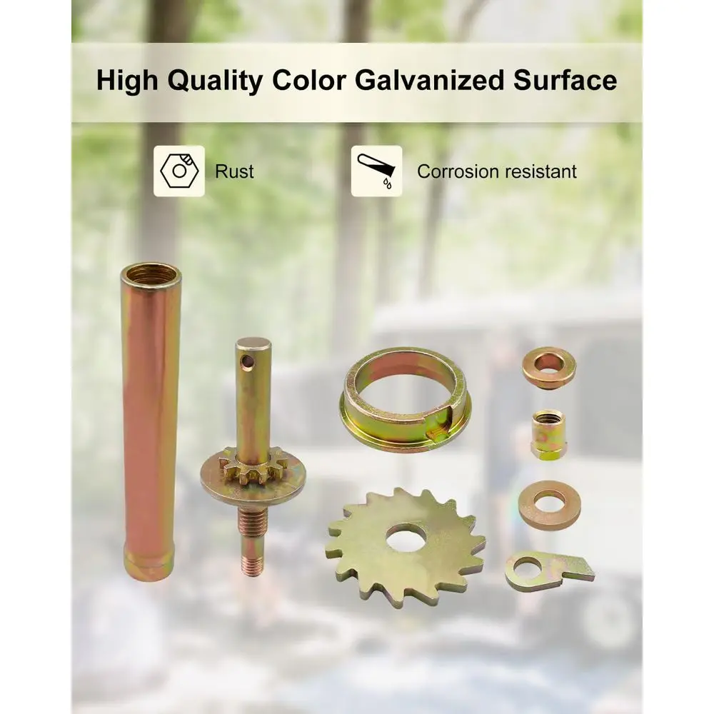 Kit de reconstrucción de manivela inferior apto para pop up camper compatible con Coleman & Fleetwood