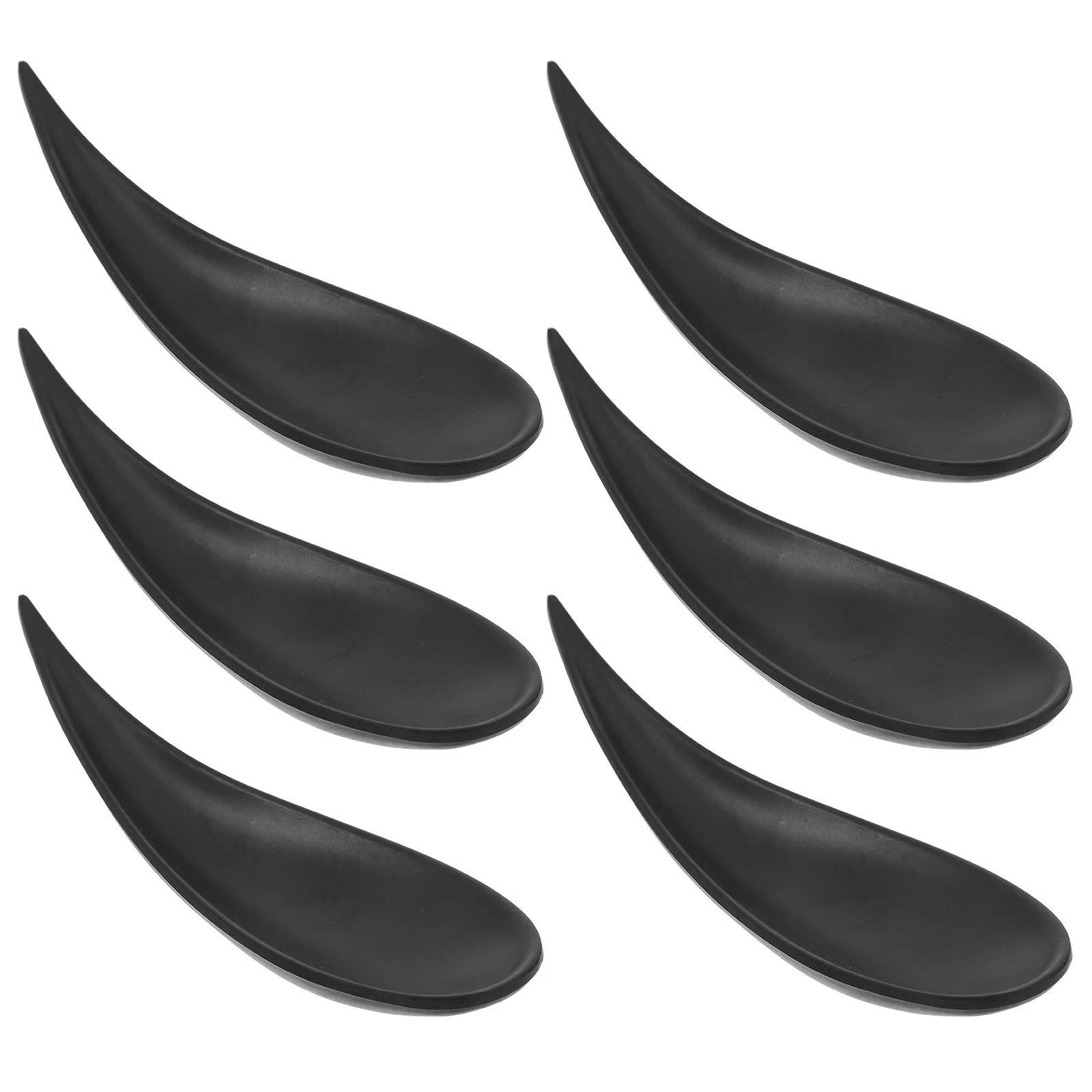 

6pcs Tear Drop Spoons Mini Dessert Spoon For Appetizer Ice Cream Pudding Tasting Portable Scoop Household Utensils Party