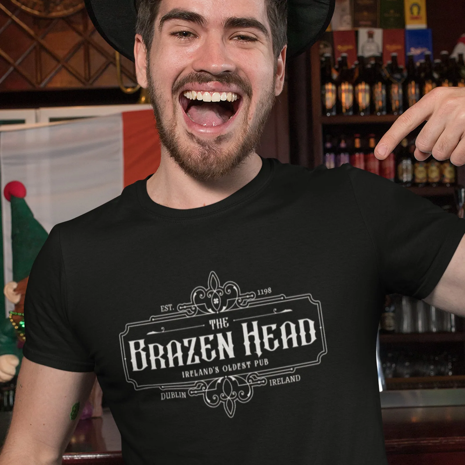 The Brazen Head، أقدم تي شيرت الحانة في أيرلندا، هدية رائعة لزواحف الحانة #1