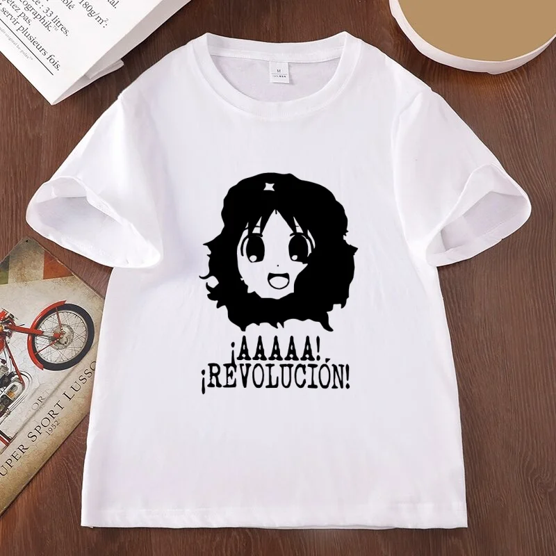 Osaka Autistic Azumanga Daioh Grafik-T-Shirts für Männer und Frauen, Lustige T-Shirts, Kurzarm, O-Ausschnitt, Baumwollkleidung, T-Shirts – Detail 4