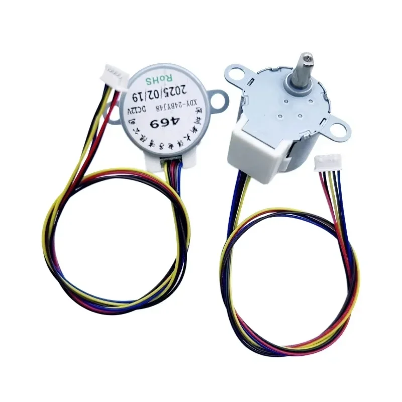 24BYJ48-469 DC  Motor  12V Security Monitoring for Stepper Motor 4-Phase 5-Wire Gear Reduction Ration 1/64