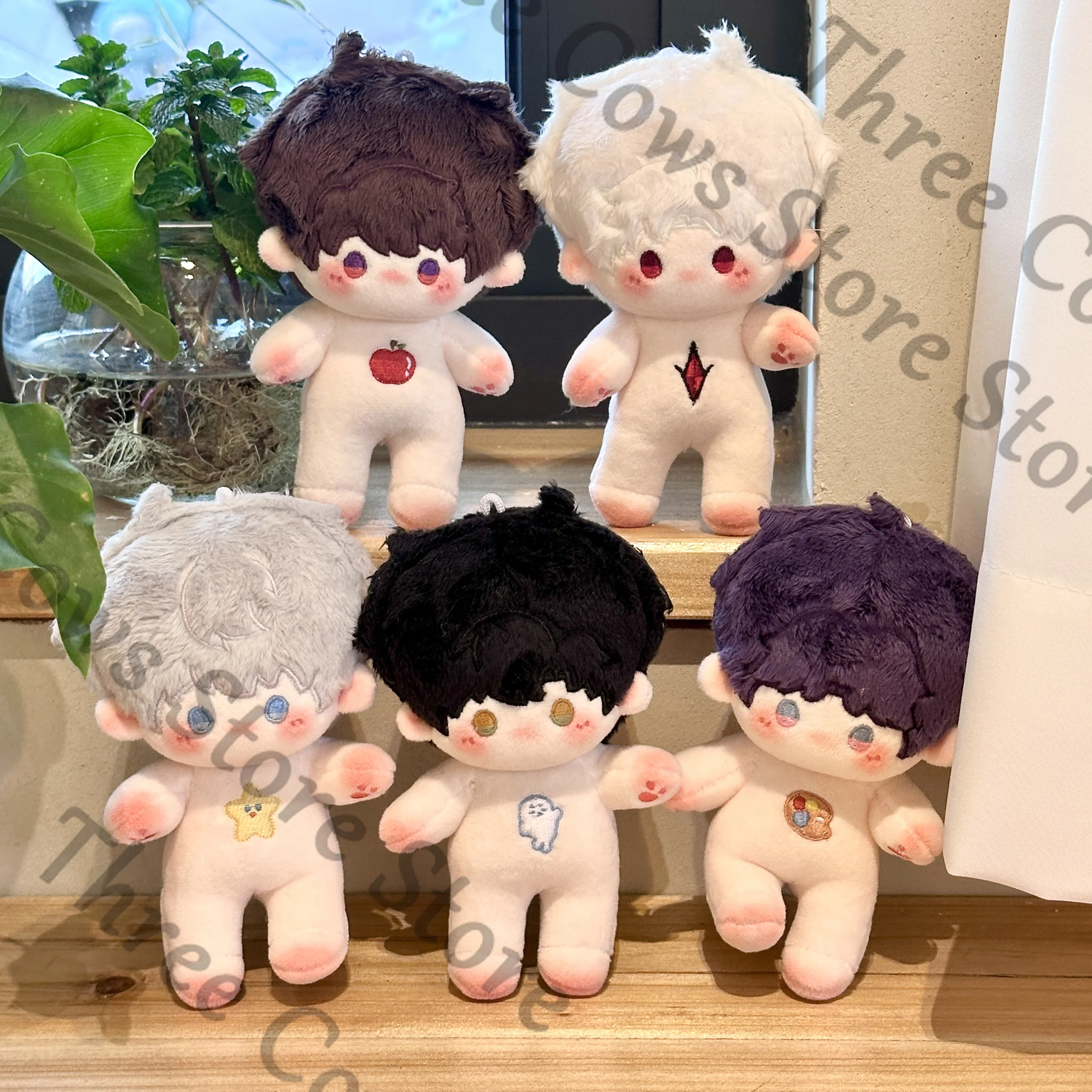 

10cm Anime Love and Deepspace Xavier Caleb Sylus Zayne Rafayel Cosplay Kawaii Maumet Cartoon Dango Ornament Puppet Mascot Gift