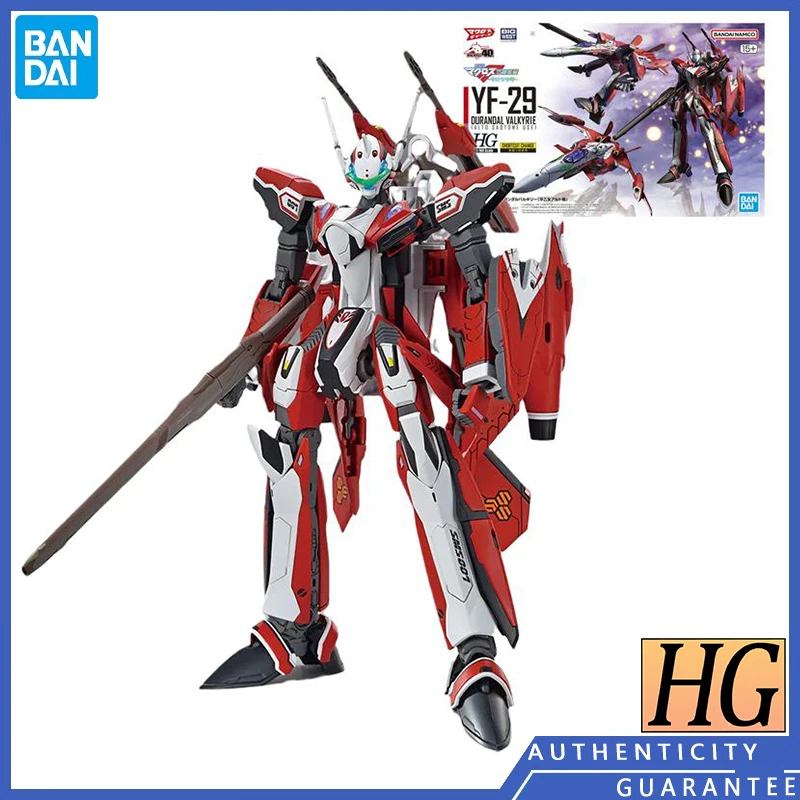 

[В наличии] Bandai HG 1/100 YF-29 The Super size Fortress Macross Durandal Valkyrize аниме-фигурка модель детских игрушек