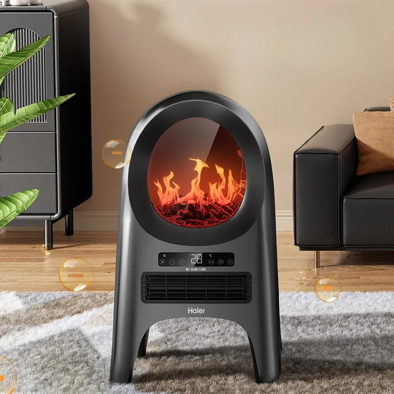 New Simulation Flame Heating Furnace Electric Fireplace Overheating Protection Intelligent Constant Temperature Heater for Room