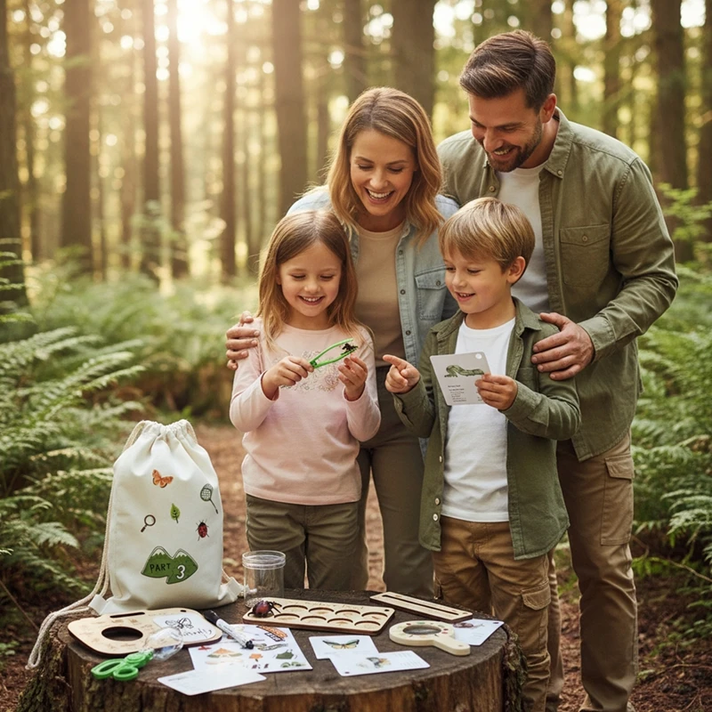 Детский набор игрушек Монтессо – обзор и цена Kids Outdoor Explorer Set