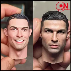 In Stock 1/6 Cristiano Ronaldo Calm/Smile Ver. Head Sculpt Model For 12