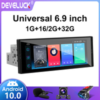 Universal 6.9 Inch Touch For Nissan Kia Honda Toyota VW Android 10 1Din Car Stereo Radio Multimedia Video Player WiFi Bluetooth