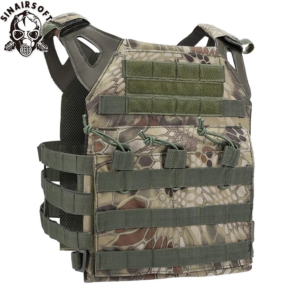 SINAIRSOFT Тактический жилет MOLLE JPC Жилет Страйкбол Пейнтбол Грудь Защитный джемпер Переноска Трекинговый боевой жилет 1000D