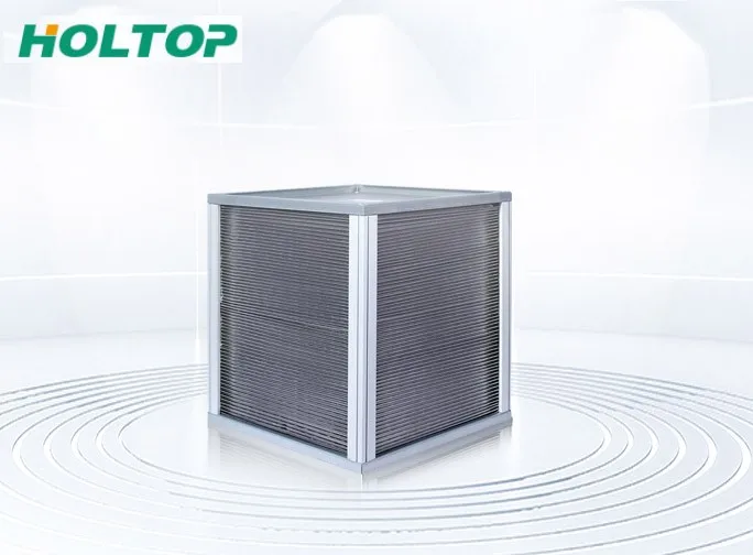 HOLTOP China manufacturer air to air heat exchanger aluminum foil sensible heat exchanger heat reclaim PHE