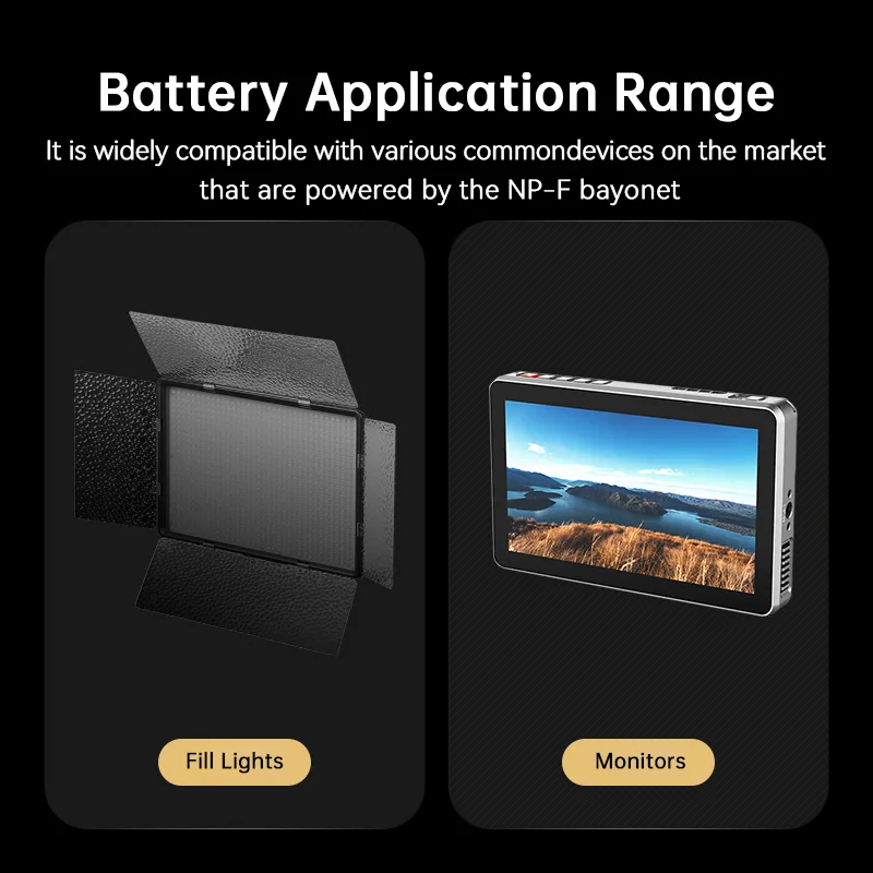 FB NP-F970 10000mAh High-Capacity Li-ion Battery Exclusive for Photo Fill Lights