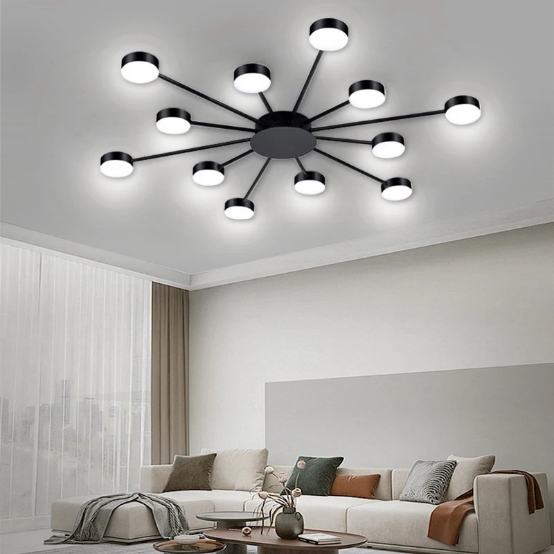 Nordic LED Ceiling Indoor Lighting Home Lamps Living Room Dining Bedroom Cloakroom Decoration Chandelier Lights Modern Wall Lamp