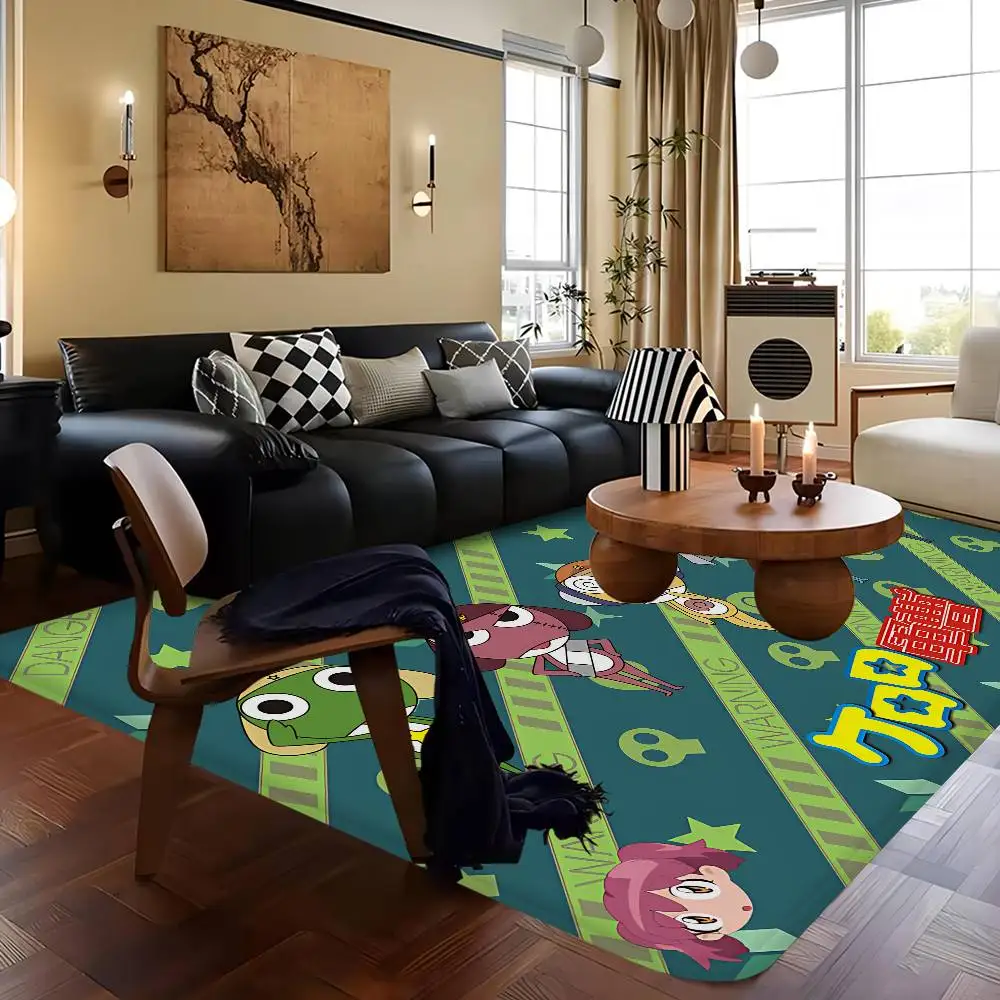 أنيمي K-keroros المطبخ حصيرة غرفة الاطفال غرفة نوم الديكور شرفة المضادة للانزلاق ممسحة غرفة المعيشة Alfombra #1