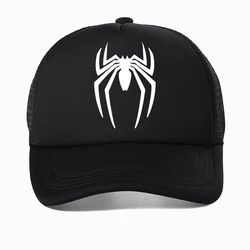 New Spider adult Baseball Cap summer outdoors Mesh Trucker Sports Hat Men spider Punk Hip hop Cap Adjustable Snapback hats Bone