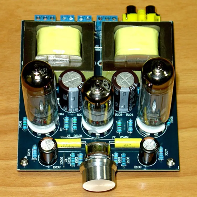 

3.5W*2 ( 8 ohms ) 6N1 / 6N2 Push 6P15 Tube Single-ended Class A Fever Class Tube Amplifier Board