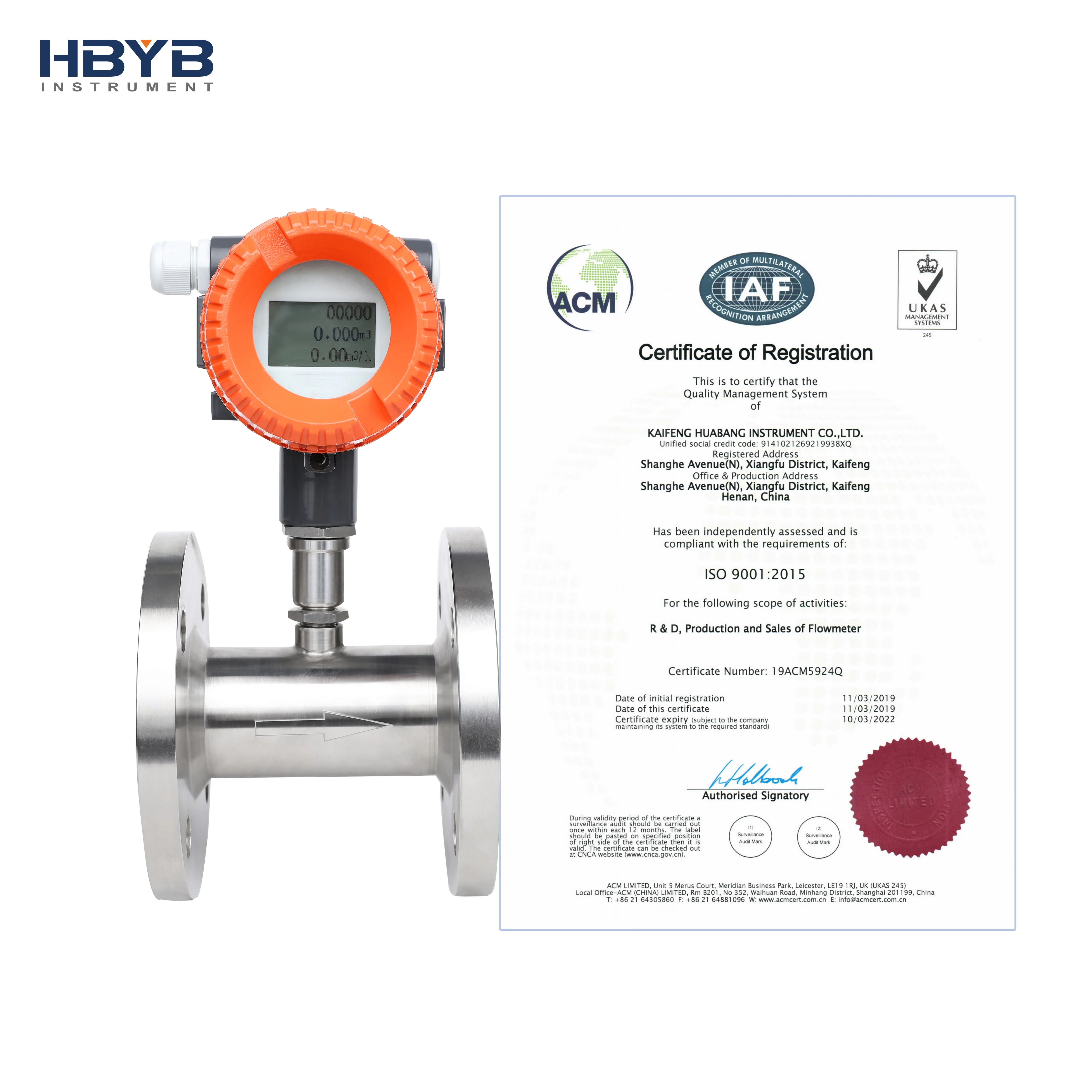 ethanol light Diesel oil fuel flowmeter petrol water digital turbine flow meter manufacturers