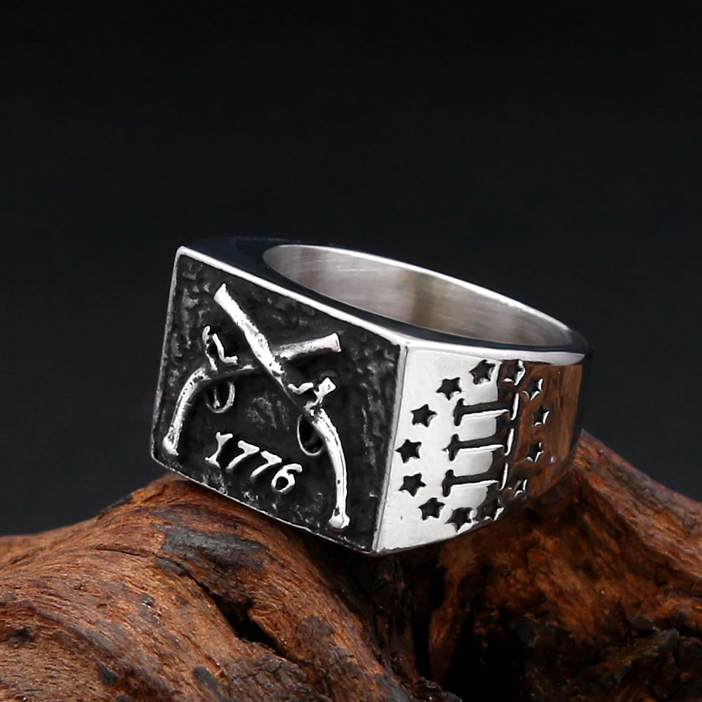 Vintage 1776 Signet Ring van r - Mens Signet Ring recensie en prijs
