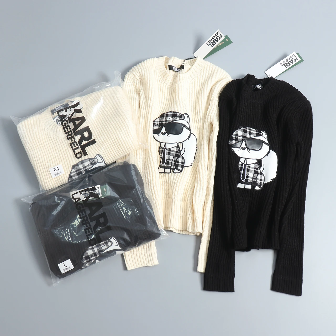 

2024 Autumn New Sle Women's Woolen Sweater Pattern Embroidery American Sle Faionable Ladies Knittedwear