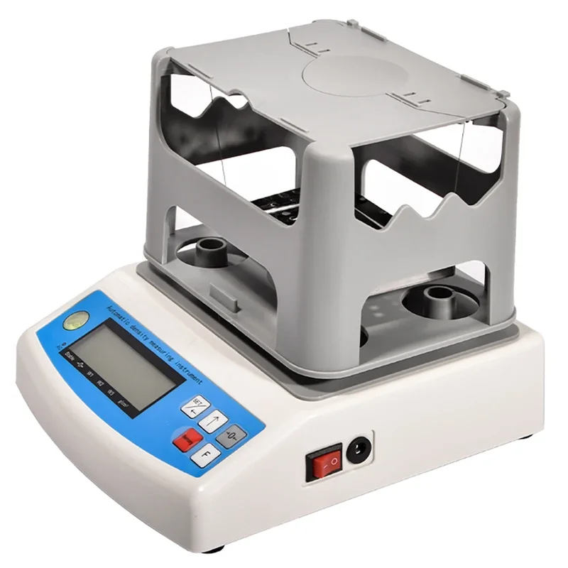 300G 0.01G Automatic Soild Meter Precious Metal Gold Rubber Plastic Small Particle Density Purity Tester Densitmeter