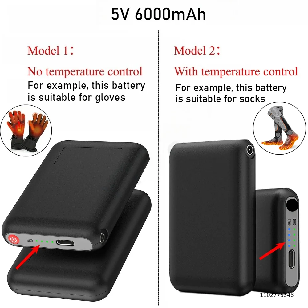 Batteria 5V 6000mAh per Calzin - Outdoor Power Inc recensione e prezzo