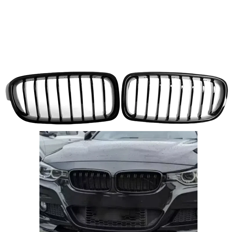 

For BMW 3 Series F30 F31 F35 330d 328i 335i 320d 340i Car Front Kidney Grill Grille Racing Grills Grille Auto Grilles 2013-2019
