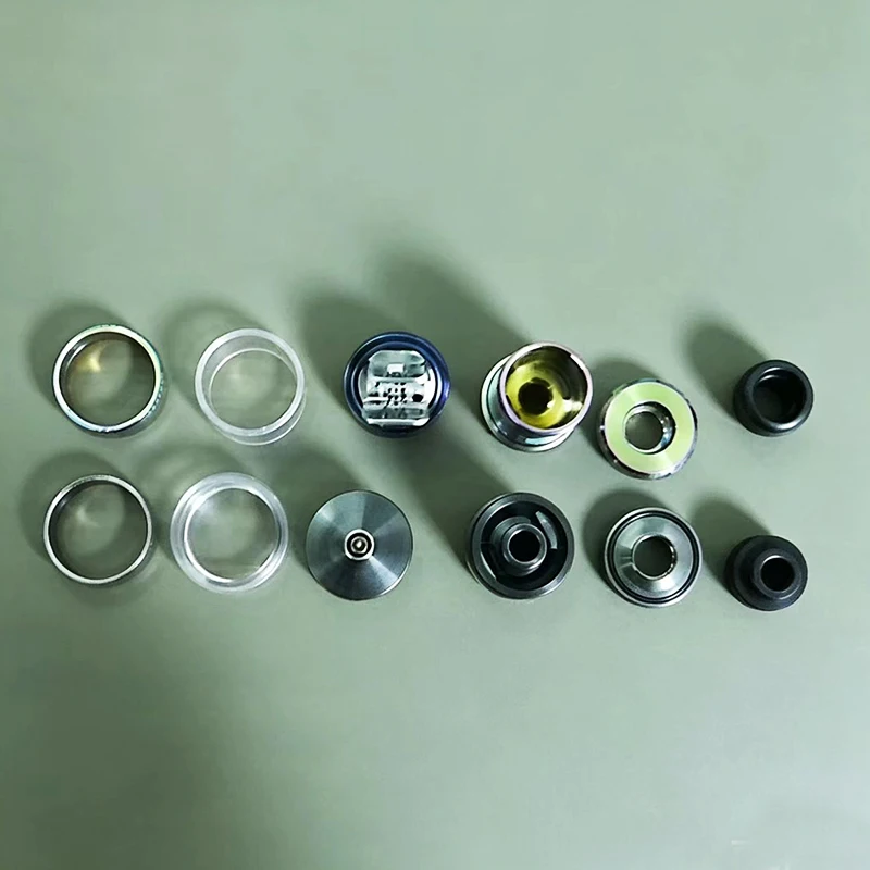 Kylin Mini V2 RTA Değiştirilebilir Tank 2ml/5ml Üstten Hava Akışlı 316ss 24.4mm Ev Yedek Parçaları