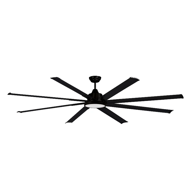 

Big Size AC Electric Ceiling Fan with Lamp Metal Material for Household Living Room Outdoor RV Hotel Use