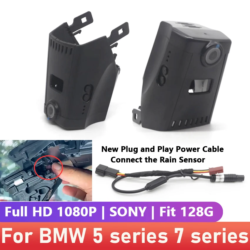 Car Wifi dash cam front and rear  For BMW 5 series 520i 530i 540i m550i 520d 530d 540d G30 G31 7 series G11 G12 6 GT G32 M5 F90