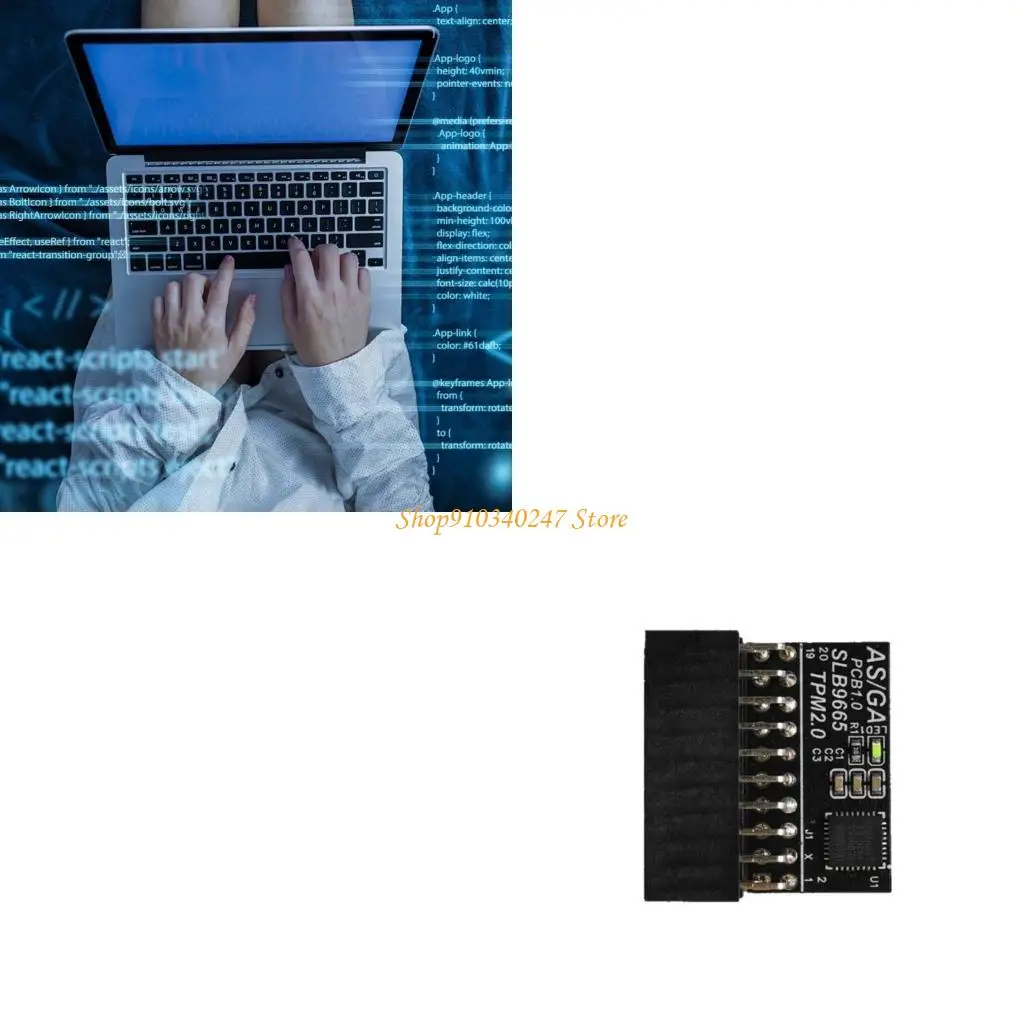 

Q22A Модуль безопасности TPM1.2 TPM1.2 20-контактный LPC Модуль доверенной платформы Компьютерный адаптер