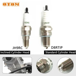 For ZONGSHEN NC450 Engine Part Motorcycle Spark Plug TORCH D8RTIP / JH9RC High Performance Ignition KAYO MOTOLAND AVANTIS Enduro