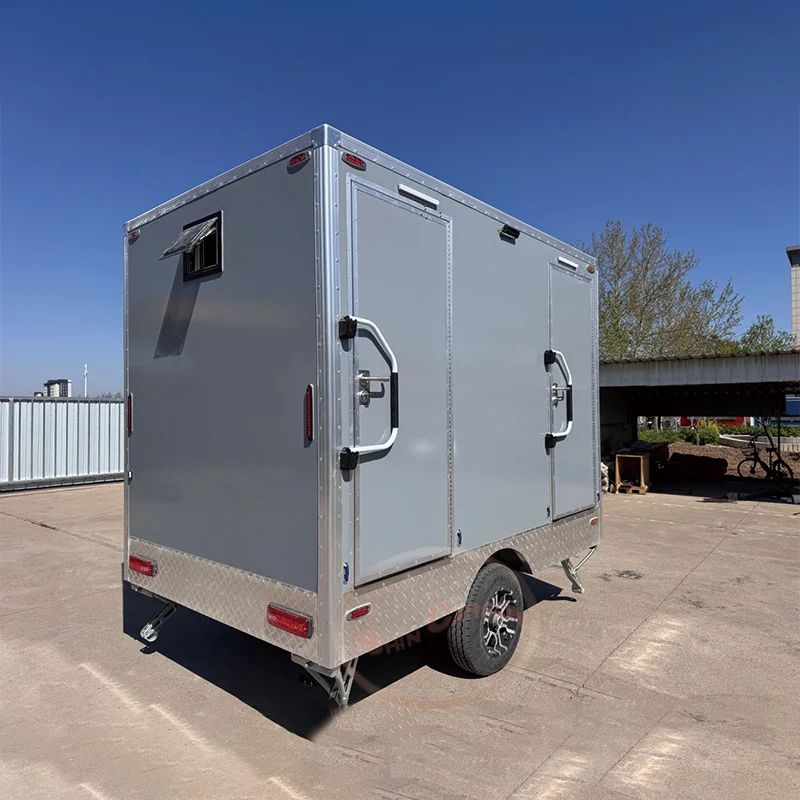 

Индивидуальный дизайн, VIP-туалет с прицепом и питьевым водным душем, станция для мытья рук - мобильное роскошное решение для туалета