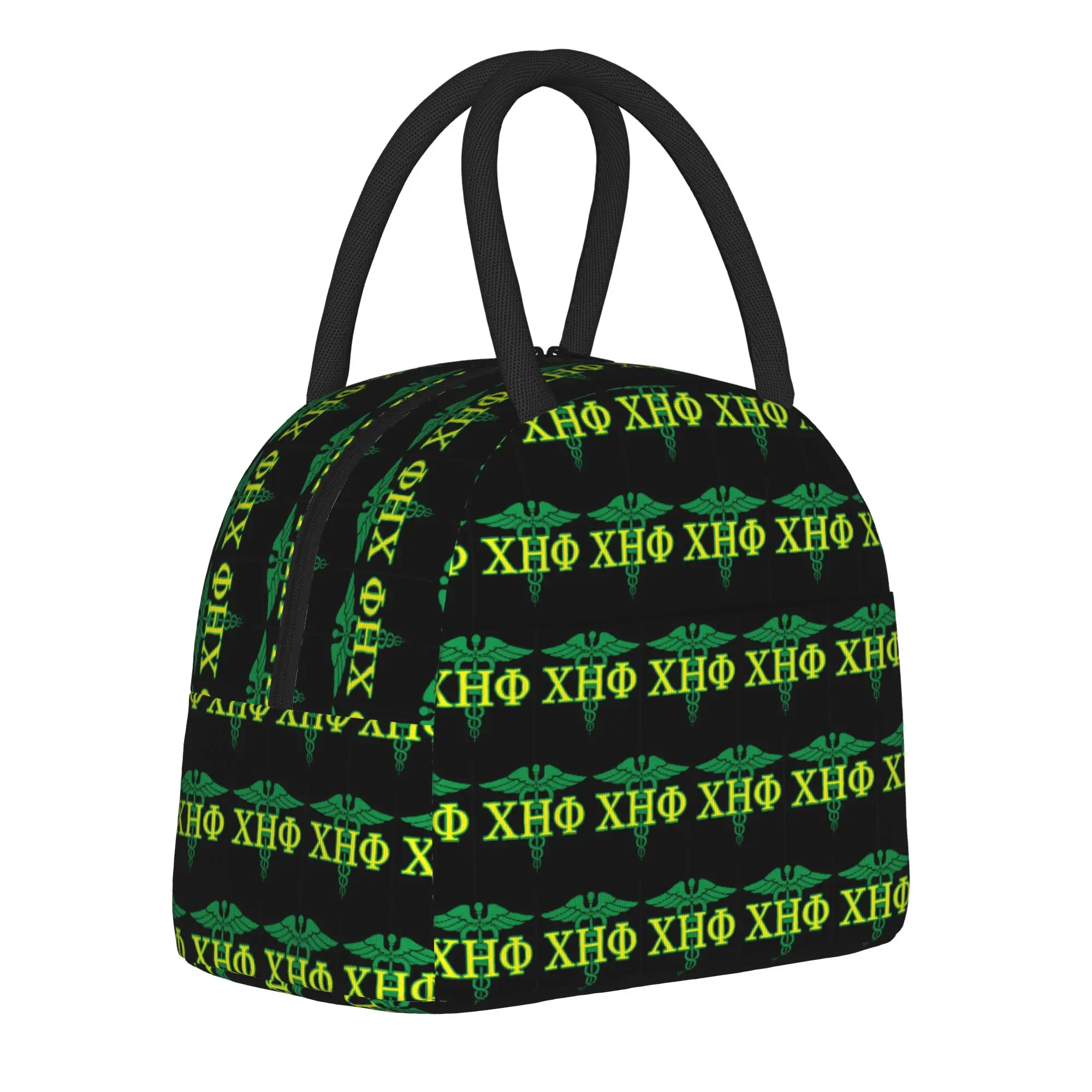 CHI ETA PHI Sorority Nurse 1932 Lunch Bag  School Lunch Box For Child Retro Tote Food Bags Waterproof Convenient Cooler Bag