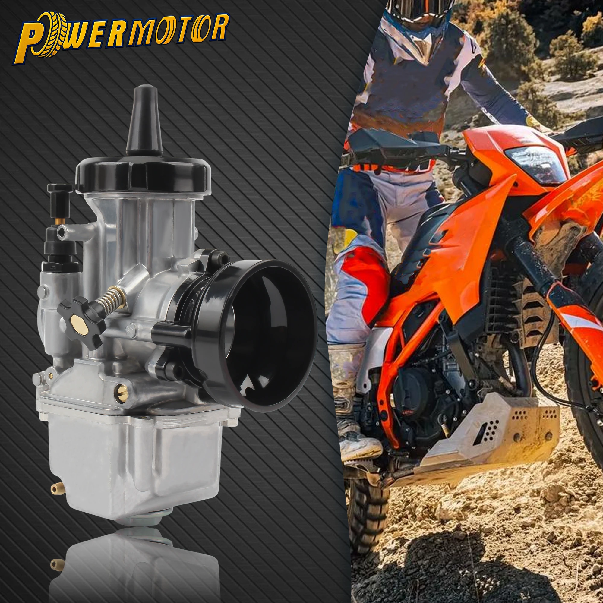 

24mm 26mm 28mm 30mm 32mm 34mm Motorcycle Carburetor For KTM Honda Yamaha Universal Accessories Evolution KIT EVO KSR Carb Parts